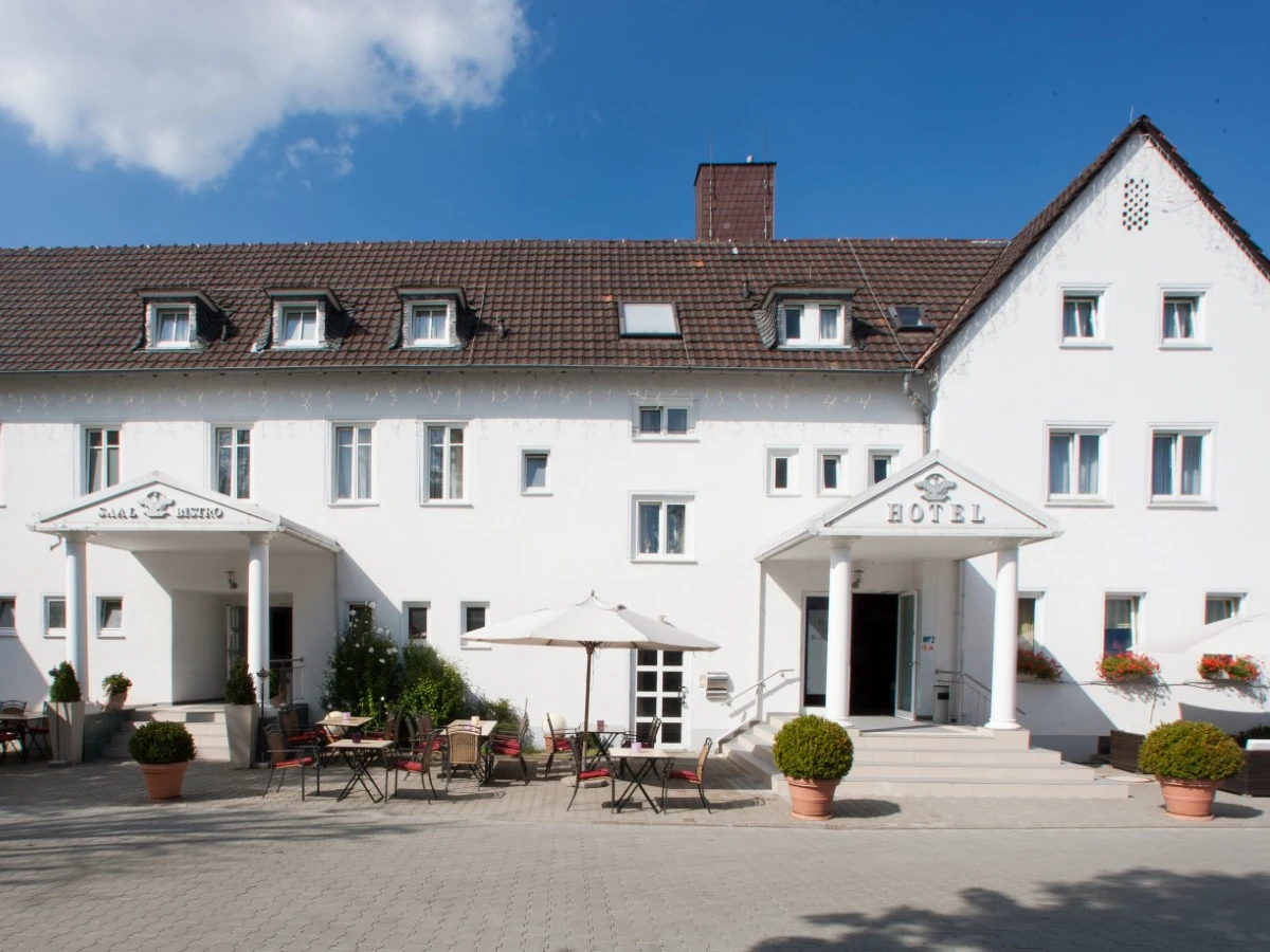 Außenansicht des Hotel / Restaurants Weißer Schwan